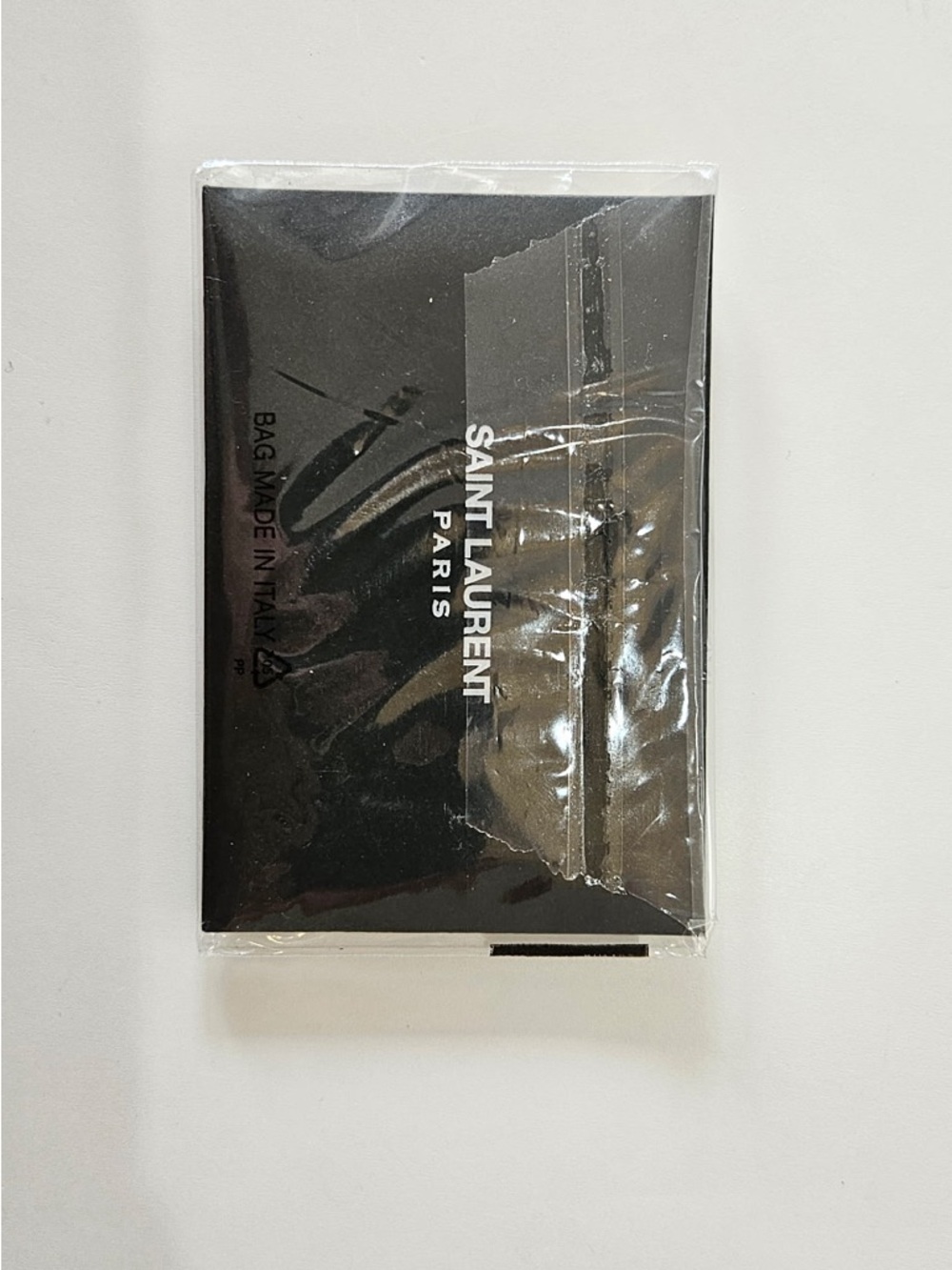 Saint Laurent Camo Star Zip Pouch in Olive and Black - Picture 12 of 15